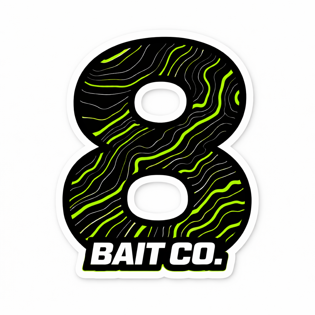 8 Bait Decal